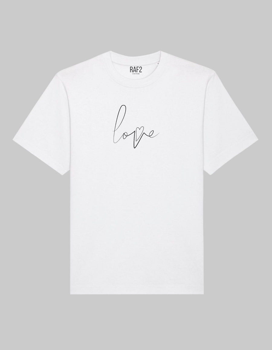 CAMISETA OVERSIZE ORGÁNICA LOVE